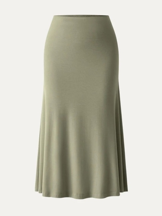 OGL Dresses & Skirts - NWT OGL Breezy Pull-on Mermaid Midi Skirt Olive Size Medium